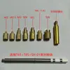 Kit de tuercas impresas 3D con adhesivo termofusible M2-M8 para incrustación en caliente con soldador 936 T12/T65 indentador