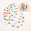 Al por mayor versión coreana de color caramelo dibujos animados clip flor pequeña estrella de cinco puntas pasador de princesa pinza de garra pasador femenino joya en caja