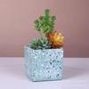 Vasos de Flores e Floreiras de Concreto Terrazzo, Decoração Vintage para Casa, Arte Criativa de Cimento para Interior
