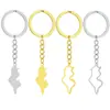 Los más vendidos de Amazon Colgante Decoración Llavero Tunecino Hueco con Contorno Brillante Accesorios Colgantes de Acero Inoxidable para Hombres y Mujeres