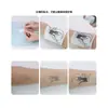 Pegatinas de Tatuaje de Patrón de Animales Pequeños, Estilo Herbal Medieval para Hombres y Mujeres, Tatuajes Modernos y de Alta Gama, Resistentes al Agua, al Sudor y de Larga Duración