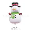 Balões de folha de alumínio de Natal transfronteiriços desenho animado Papai Noel Árvore de Natal Festa de Natal Decoração Cena Atmosfera Arranjo