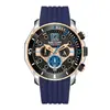Reloj Megir Popular Transfronterizo Multifunción Cronometraje Luminoso Impermeable Silicona Deportivo 2206