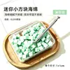 Pinza de Esponja para Uñas con Cuatro Garras de Acero Inoxidable para Recoger Piedras Preciosas, Circonitas y Diamantes; Bloque de Esponja Multifuncional