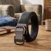 Vendedor quente de e-commerce transfronteiriço 3,5 CM Couro Bovino de Camada Superior Masculino Casual de Alta Qualidade Fivela Automática Cinto de Couro com Venda por Atacado no Local