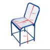 Almofada de Cadeira com Encosto para Banco de Máquina de Costura, Refrescante e Respirável, para Sentar por Longos Períodos, Clima Frio, Fábrica de Vestuário, Trabalhador de Fábrica, Fabricante