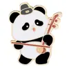 Broche Emblema Desenho Animado Série Panda