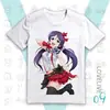 Camiseta de Anime Lovelive Minami Kotori Nicole Modal Manga Corta Una Pieza Dropshipping