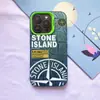 Adecuado para Funda de Teléfono Móvil Iphone16 Apple 15Pc12Promax13 Transfronterizo 11 Color Plata Imd14 Trendy Stone Island 7