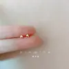 Nuevos Aretes de Plata Pura de Temporada Xinmiya para Mujer, Diseño Simple y Compacto, Accesorios para Orejas Que No Necesitan Quitarse al Dormir