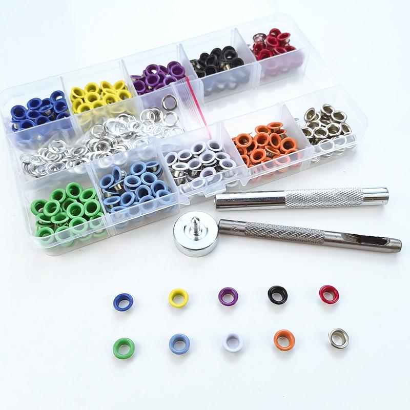 400套内径5mm10色气眼4