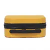 Maleta Plana de PP al por Mayor Herramientas de Maquillaje Caja de Maquillaje Amarillo Arco Caja de Almacenamiento Portátil Regalo Corporativo Equipaje