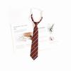 Corbata Roja para Mujer Estilo JK Japonés Estilo Perezoso Corbata Libre Estilo Universitario Corbata para Hombre DK Corbata a Rayas Accesorios para Camisa Moderno