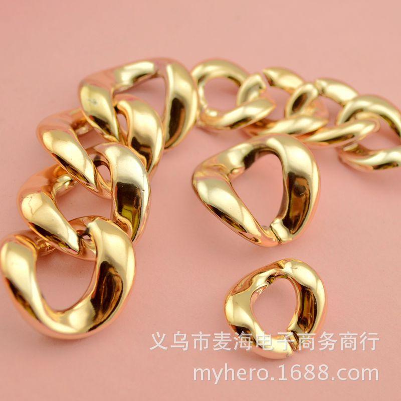 18*18和23*23MM链扣UV玫瑰金