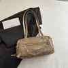 Bolsa Feminina de Axila 2026 Nova Tendência Verão Retrô Casual Bolsa de Ombro Versátil para o Dia a Dia Bolsa para o Trabalho