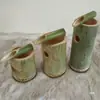 Accesorios para Fuentes de Agua de Bambú, Filtro para Acuario, Adornos Decorativos de Tubo de Bambú Hechos a Mano para Sala de Estar y Jardín, Artesanías de Bambú