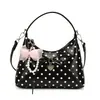 Bolso de mujer transfronterizo nuevo estilo moderno versátil bolso cruzado para niñas elegante simple elegante bolso de un solo hombro ligero estilo coreano lunares