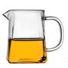 Venta al por mayor de fábrica taza justa de vidrio grueso resistente al calor juego de té kung fu cuadrado creativo garantía de calidad del té