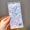Adesivos de Gelatina Infantil Mini Adesivos Estéreo 3D em Relevo Adesivos de Brinquedo de Recompensa para Meninas Decoração de Capa de Celular