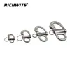 Zhibo Metal RICHWITS Grillete Fijo de Resorte de Acero Inoxidable 316 Grillete Direccional Grillete de Tracción Manual