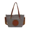 Bolso Cruzado de Mano de Color Contrastante para Mujer 2025 Verano Nuevo Coreano Ins Tendencia Tela Oxford Nicho Moda Bolso de Hombro