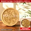 Kit de Materiales para Posavasos con Patrón Auspicioso de Dunhuang DIY Esmalte Cloisonné, Artesanía Tradicional para Estudiantes, Actividad de Patrimonio Tradicional Chino para Principiantes