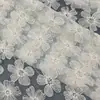 Novo vestido de verão com bordado plano vestido fresco elegante tecido bordado em estoque tecido bordado