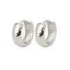 Moderna Ear Cuff de Estilo Commuter Hecha de Plata S925 con el Diseño Más Reciente y Textura de Escamas con Patrón de Coche Super Brillante