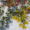 Pequeña Flor Silvestre Boda Arreglo de Flores Artificiales Hotel Diseño Floral Decoración del Hogar Fila de Flores Techo Flor de Seda Flor