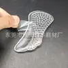 Almofadas de Silicone para Arco do Pé Meio Tamanho, Suporte para Arco Antiderrapante com Massagem Granular, Almofadas Corretivas Autoadesivas Absorventes de Choque para Arco do Pé, Almofadas para Arco do Pé de Sete Pontos