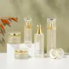 Nuevo Set de Botellas de Loción Cosmética 100ml Botella de Loción con Cabeza de Bomba 50g 80g Botella de Crema Mascarilla de Lodo Limpiadora