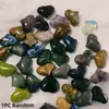 Amazon Transfronterizo 20mm Multimaterial Corazón de Melocotón Piedra de Cristal Gema Natural Artesanías Adornos en Forma de Corazón Artesanías