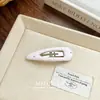 Pasador de Flor Bordada Dulce Coreano Pinza BB para Mujeres, Pinza para el Cabello Suave y Versátil, Pinza para Flequillo, Accesorio para el Cabello al por Mayor