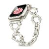 Adecuado para apple apple iwatch Correa Moda Chanel Diamante en forma de O correa apple