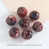 Contas Cerâmicas Retrô Bola de Cânhamo Furo Reto Contas Soltas Artesanal DIY Joias Pulseira Colar Material Acessórios Coloridos com Contas
