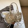 Bolsa Simples para o Dia a Dia, Bolsa Casual Feminina, Nova Mochila de Nicho 2025, Bolsa de Mão Quadrada Pequena Estilo Retrô