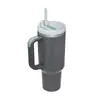 Copo Térmico Transfronteiriço de 40oz Segunda Geração com Alça, Aço Inoxidável 304, Copo de Carro Amazon de Grande Capacidade com Conservação de Gelo, Personalizável