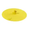 Tampa de Ralo de Silicone Pato Amarelo para Vaso Sanitário, Dispositivo Anti-Odor para Pia de Banheiro e Cozinha, Tampa Anti-Odor para Esgoto