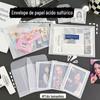 Saco Envelope Simples de Papel Ácido Sulfúrico Embalagem Estilo Ins Personalizada Saco de Embalagem de Alta Qualidade Convite Bolsa Criativa Envelope de Armazenamento