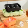 Forma de gelo de silicone de grau alimentício mais vendida da Amazon, para congelamento rápido, fácil de desenformar, para cubos de gelo grandes e bolas de gelo