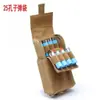 12g Outdoor 25 Furos Caixa Tática para Munição de Espingarda Bolsa de Armazenamento Específica para Caça Bolsa de Ferramentas para Cintura Bolsa Dobrável