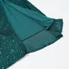 Vestido Sexy Ceñido al Cuerpo con Abertura y Lentejuelas con Tirantes 2026 Primavera Nuevo Estilo Europeo y Americano Elegante Vestido Largo para Fiestas Nocturnas