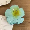 Presilha de Cabelo Flor de Ovo Colorida para Mulheres, Piranha de Meio Preso de Verão para a Nuca, Acessório de Cabelo Piranha de Tamanho Médio