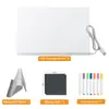 Placa Acrílica Pintável Transfronteiriça Placa de Pintura Luminária Noturna, Presente de Aniversário Perfeito, Ornamento Decorativo, Produto Novo, Alimentado por USB
