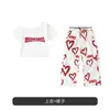 Conjunto de Top Corto de un Solo Hombro para Niñas de Jazz Ropa de Presentación de Street Dance Infantil Verano Espectáculo de Baile para Niñas