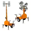 Torre de Iluminação de Vapor Metálico Trailer Móvel Operado Manualmente Tipo Trailer Luz de Emergência para Construção Caminhão HMF966