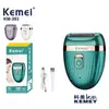 Kemei Depiladora Eléctrica para Mujer KM-393 Depiladora Fábrica de Origen Afeitadora Partes Privadas Hombres y Mujeres