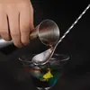 Acero Inoxidable 304 Cuchara Larga para Cócteles Mango Largo Coctelera Café Multifuncional Doble Cabeza Barra Mezcladora Más
