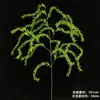 Plantas Artificiales Verdes, Vegetación Estilo Bosque, Decoración Exterior, Decoración de Bodas, Flores Verdes, Plantas de Hoja de Tortuga, Paisajismo Artificial
