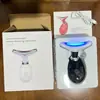 Massageador de Pescoço para Beleza Transfronteiriça, Massageador de Rugas no Pescoço, Dispositivo de Introdução de 7 Cores, Dispositivo de Beleza Vibratório, Dispositivo para Rosto em V, Massageador de Pescoço Especial em Formato de Golfinho